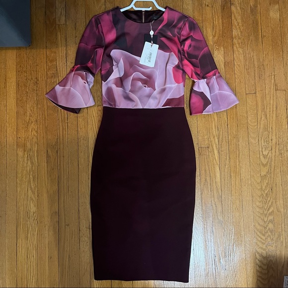 Ted Baker dress size 0 - Picture 6 of 9